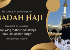 Selamat Menunaikan Ibadah Haji