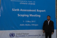 Kajur Fisika Dr. techn Marzuki Menjadi Delegasi Indonesia di Pertemuan Intergovernmental Panel On Climate Change (IPCC)