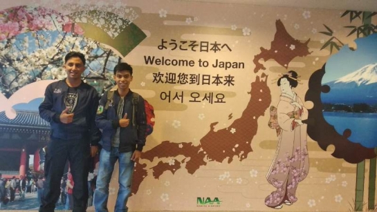 Ilham Perdana AT dan Aldo Novaznursyah Costrada Mengikuti Program Student Exchange ke Jepang